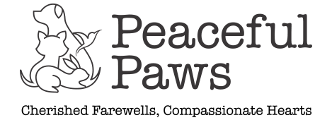 Peaceful Paws Pet Crematorium in Clare, Ireland Logo