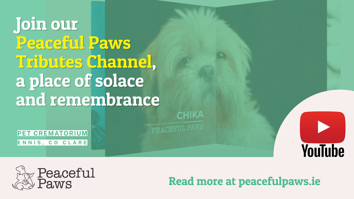 Peaceful Paws Pet Crematorium | Join our Peaceful Paws Tributes Channel